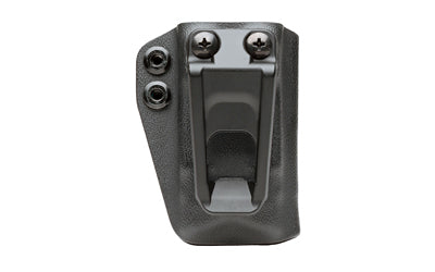 Crucial Concealment Covert Magazine Pouch, Ambidextrous, Fits S&W Bodyguard 2.0, Kydex, Black 1515