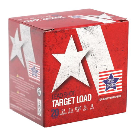 Stars and Stripes  20 Gauge 2.75 in / 2.75 in #8 7/8 oz