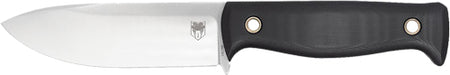 CobraTec Back Country 4.5" Fixed Blade Black Knife with Kydex Sheath