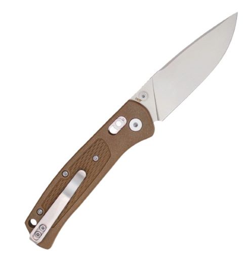 CobraTec EDC Scout Bar Lock 3.12" Mocha Stainless Steel Folding Knife