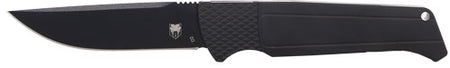 CobraTec Viper Auto Folder 3.12" Black/Satin D2 Black Blade Knife