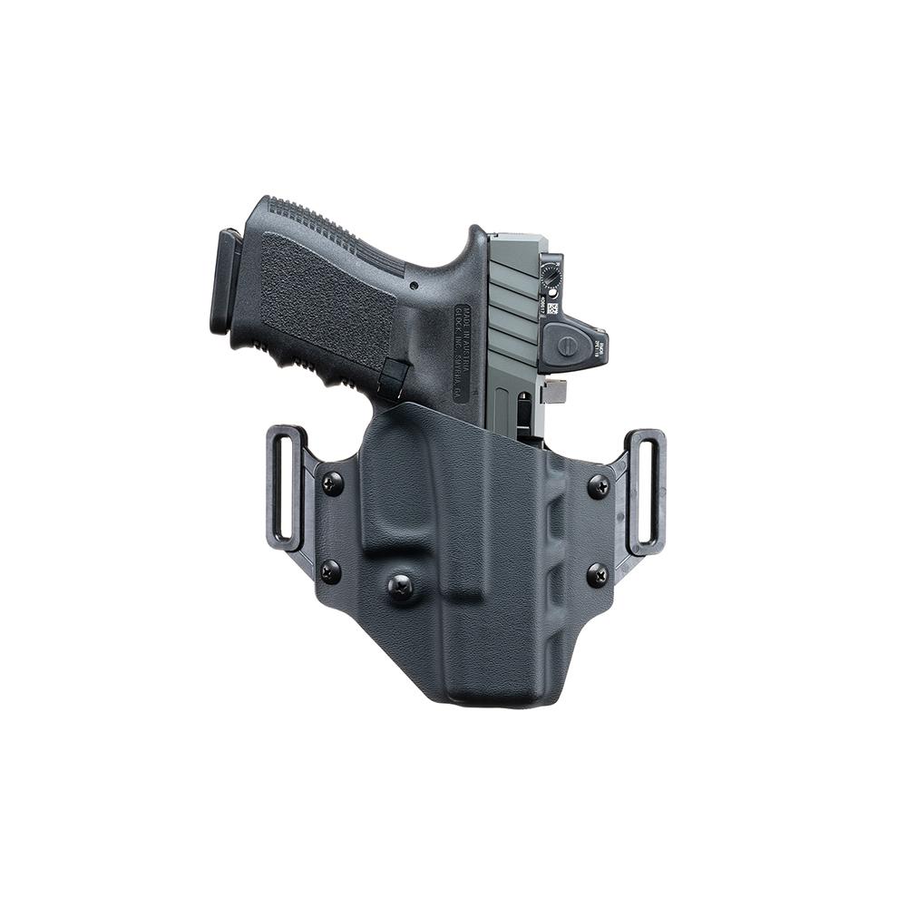 Crucial Concealment Covert OWB KYDEX Holster for Glock 19 Black Right Hand