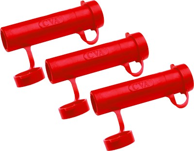 CVA Rapid Loader .54 Cal Muzzleloader Quick Load Tubes - 3 Pack Plastic