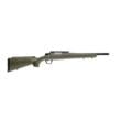 CVA Cascade SR Rifle .308 Win 4rd Capacity 16.5" Threaded Cerakote Black Barrel OD Green Stock Pic Rail