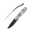 Bear & Son Edge Folding Knife 3" Drop Point Blade Truetimber White Viper