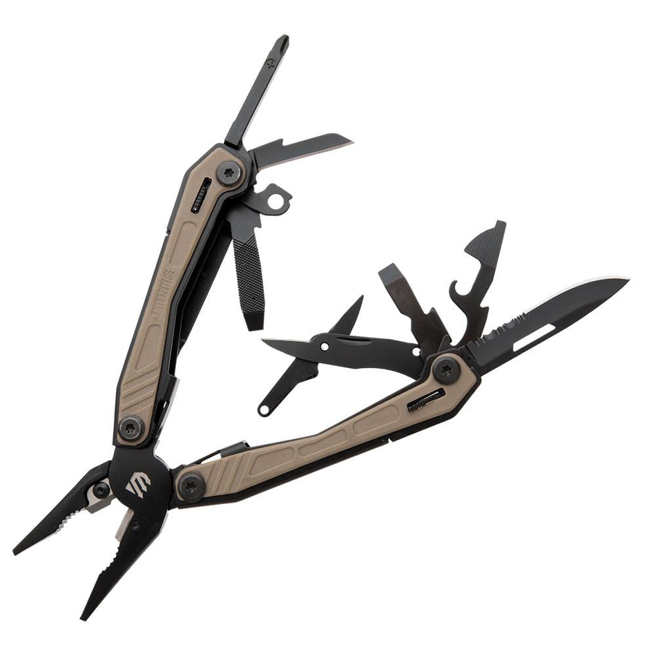 Bear & Son Blackhawk Everyday Carry Multi-Tool Sand Handle 6.5"