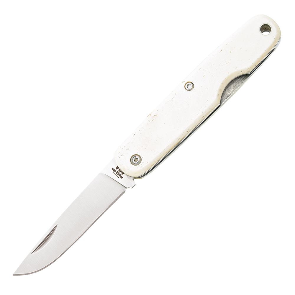 Bear & Son Cocobolo Slip Joint Folding Knife 2-1/4" Drop Point White Smooth Bone Handle