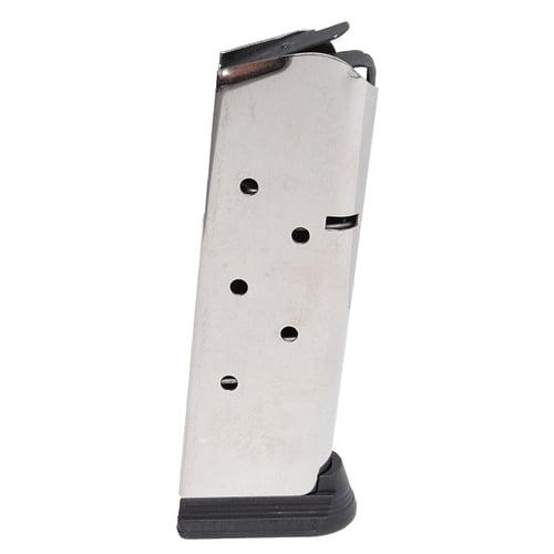 Colt Combat Officer Magazine Stainless with Bumper .45 ACP 7-Round