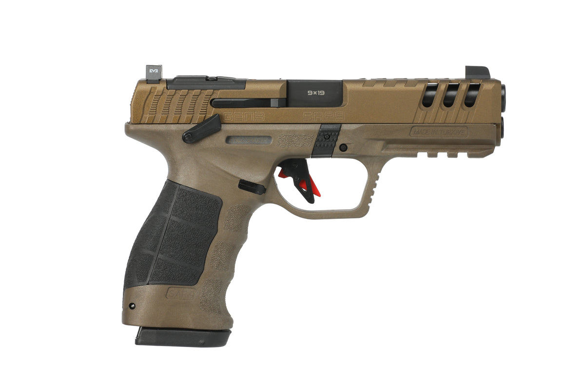 SAR9 GEN3 9MM BRZ 4.4" 17+1 # BRONZE CERAKOTE
