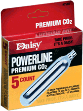 Daisy 12-Gram CO2 Cylinders 5-Pack 12-Packs per Carton