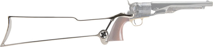 Cimarron Revolver Shoulder Stock for 1860/1851/1861 Models Steel