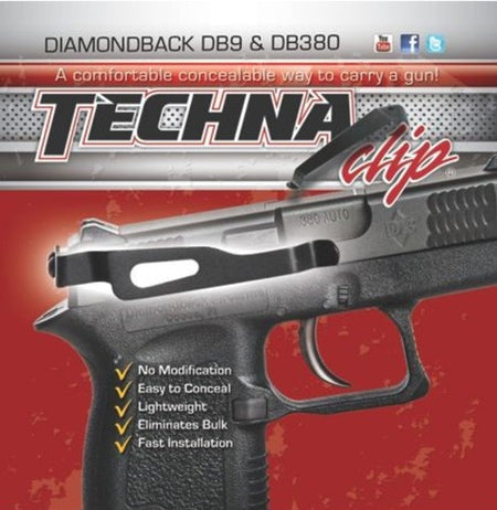 Techna Clip Handgun Retention Clip for Diamondback DB380 & DB9 Right Side