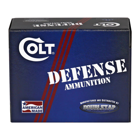 DoubleTap Colt Defense .40 S&W 135 gr JHP ammo