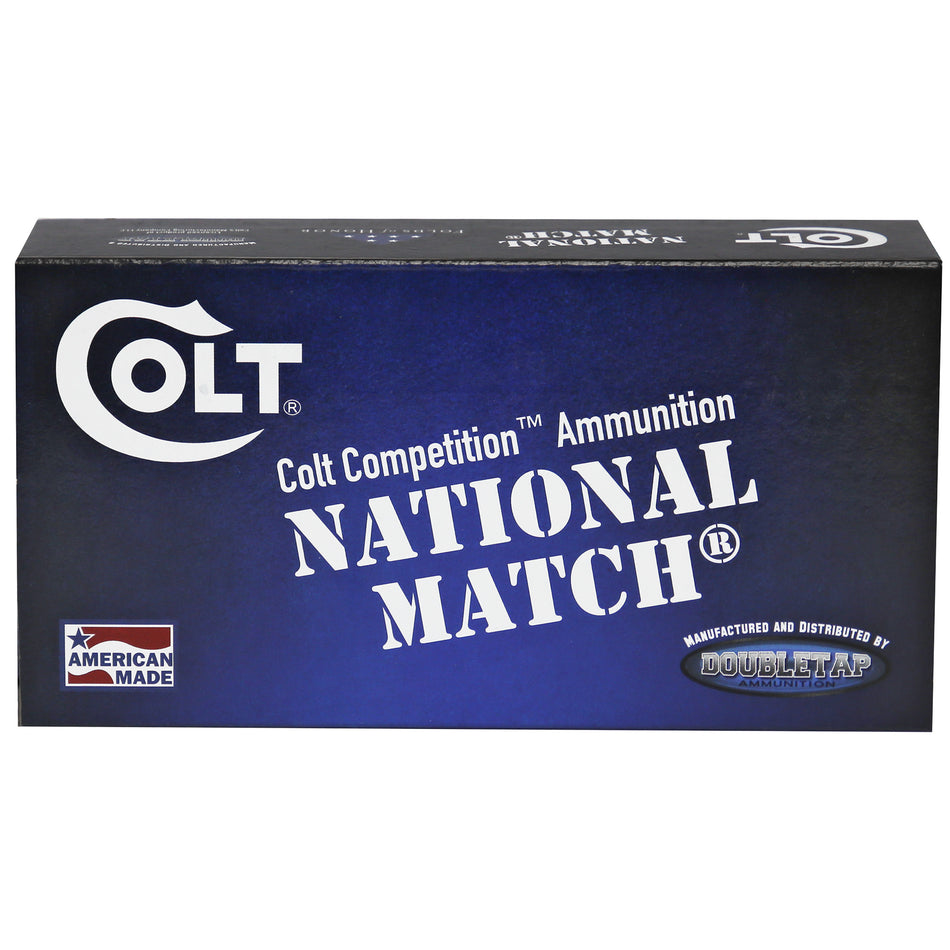 DoubleTap 45A230FMJCT Colt National Match Full Metal Jacket FMJ 230 Grain .45 ACP/Auto