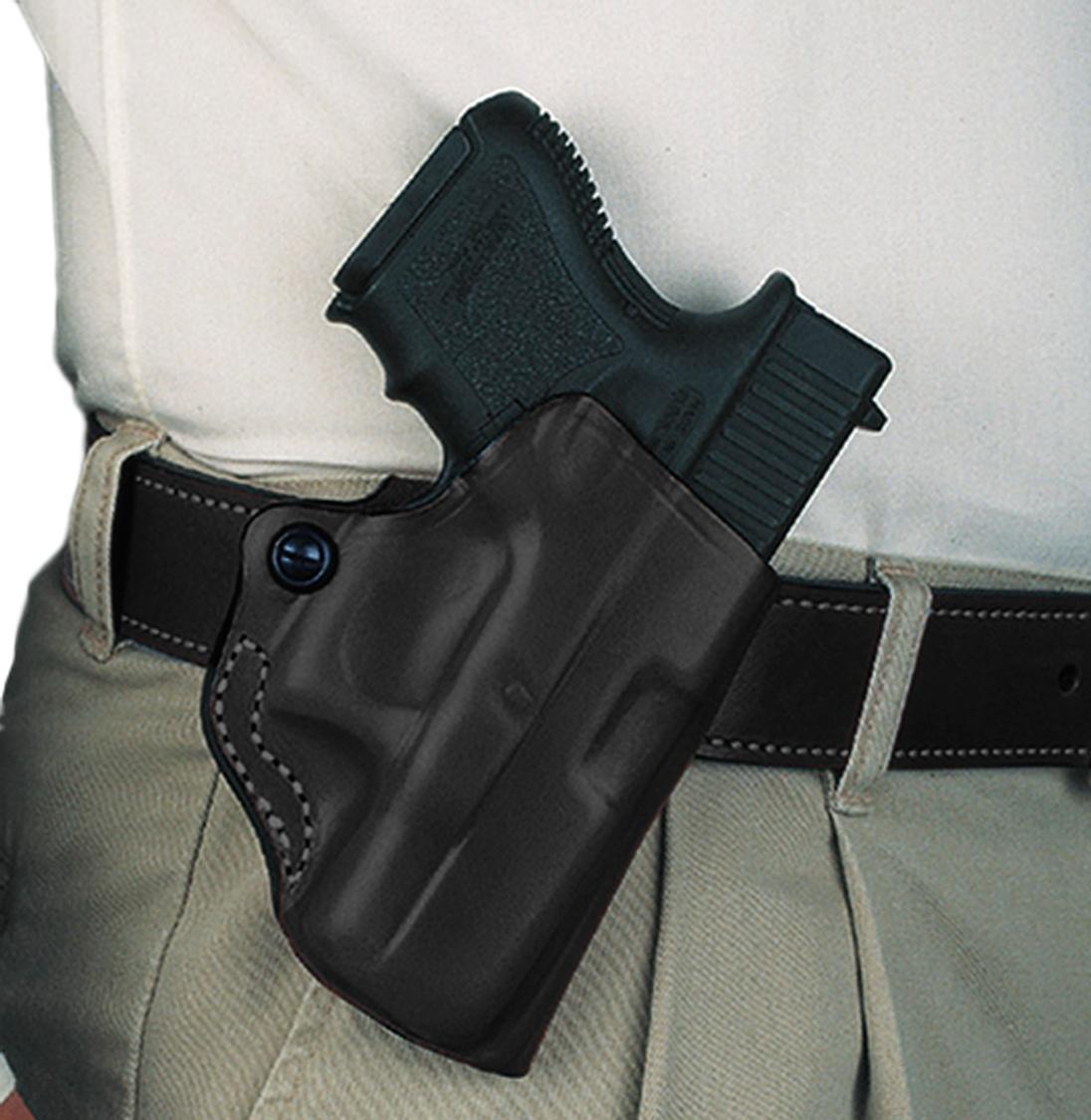 DeSantis Mini Scabbard OWB Holster Springfield XDS 45 Black Right Hand