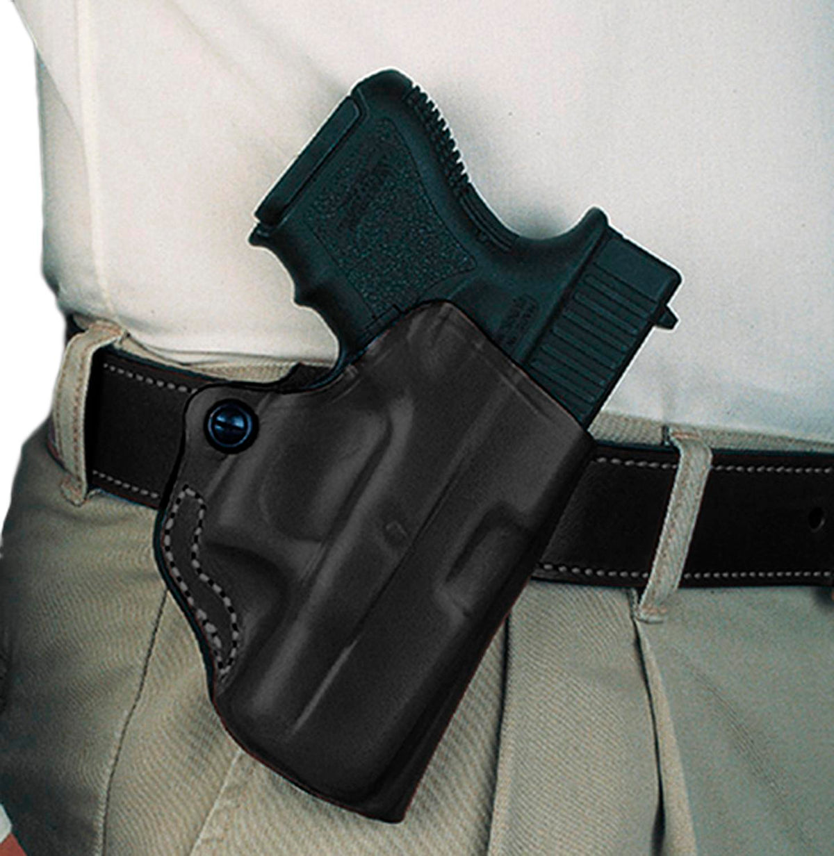 DeSantis Style 019 Mini Scabbard Holster for Glock 42 Black Right Hand