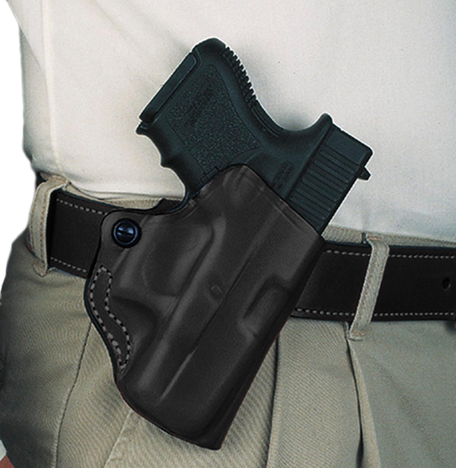 DeSantis Style 019 Mini Scabbard Holster for Glock 42 Black Right Hand