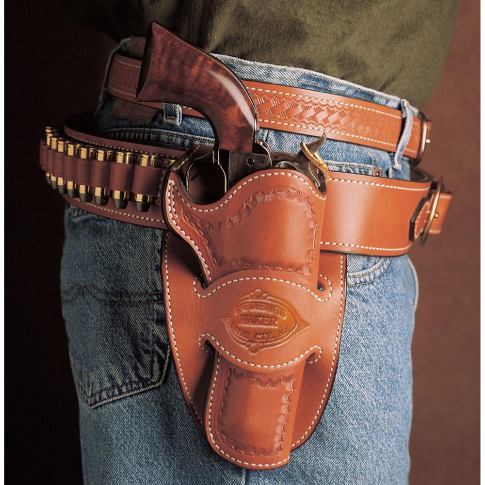DeSantis Desperado OWB Holster for Colt SAA 4.75 Inch Tan Right Hand