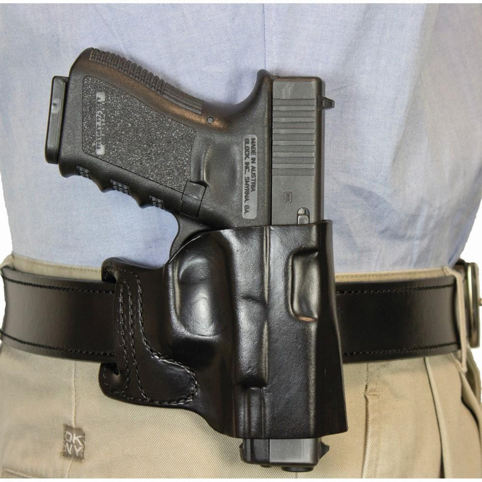 DeSantis E-GAT Slide OWB Holster for Glock 43 Black Right Hand