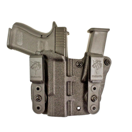 DeSantis Hidden Truth Appendix Carry Holster with Mag Pouch for Glock 19 - Black Right Hand