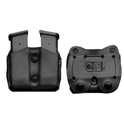 DeSantis Double Magazine Pouch for Colt Government 45 ACP Black Ambidextrous