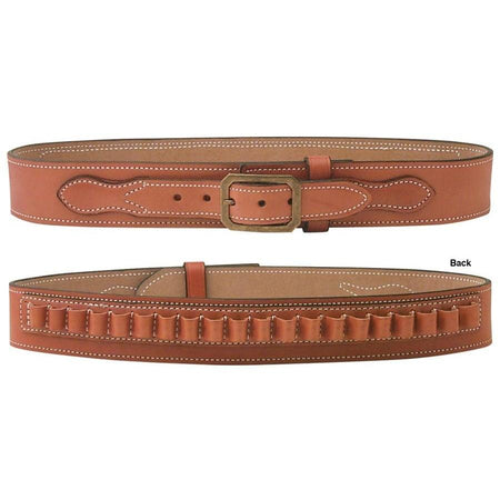 DeSantis Desperado Premium Leather Gun Belt .45 Cal 2.25in Tan Size 38