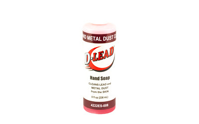 D-Lead Liquid Hand Soap, 8oz Bottles, Case of 24, Lead and Heavy Metal Removal 4222ES-8