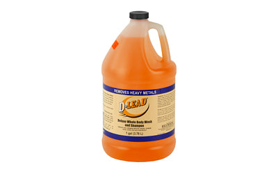 D-Lead Deluxe Whole Body Wash and Shampoo, 1 Gallon, Case of 4, Lead Removal 4224ES-4