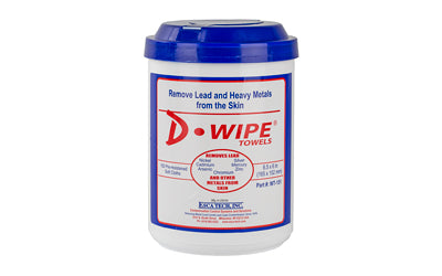D-Lead Disposable Wipes, 150 Count Pop-Up Canister, 8-Pack, Lead and Metal Dust Removal WT-150