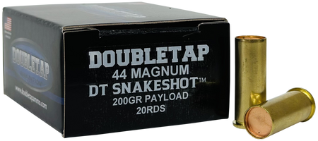 DoubleTap Snake Shot .44 Magnum 200 gr Solid ammo