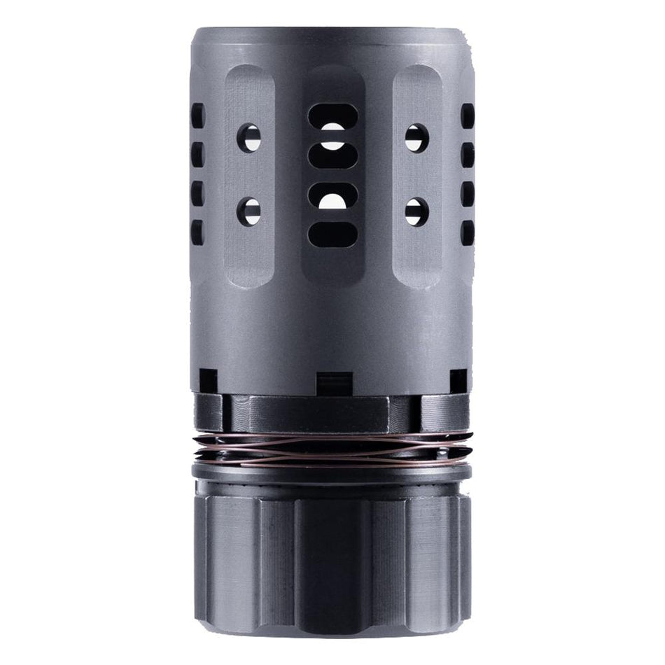Dead Air Pyro 2.0 Enhanced Muzzle Brake with KeyMo Adapter and Shroud