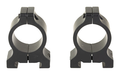 DNZ Freedom Reaper 2-Piece 1" Scope Rings, High Height, Vertical Closure, Black