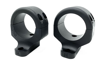 DNZ Game Reaper 2 Two-Piece Scope Ring Mount, 30mm Medium Height, 4 Screws Per Ring, Black, Fits Tikka T3/T3X/T1X