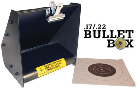 Do-All Outdoors .17-.22 Bullet Box Portable Rimfire Shooting Range Target Trap