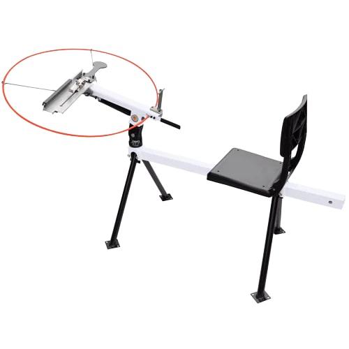 Do-All Outdoors Backyard 3/4 Cock Single Clay Target Trap with Fold-Down Chair