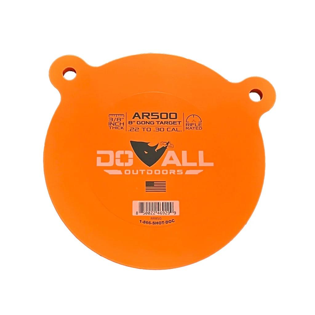 Do All Outdoors AR500 Steel 8-Inch Round Gong Target 3/8"