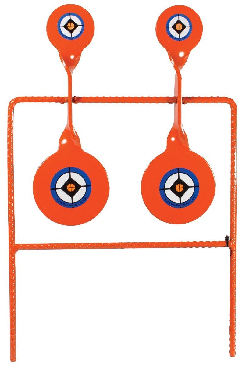 .22 Caliber Rebar Double Spinner Shooting Target