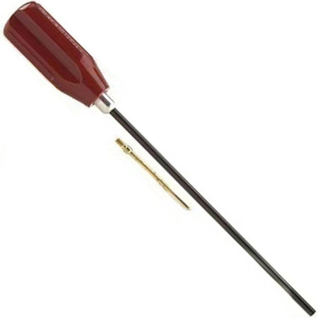 J. Dewey Nylon-Coated .22 Cal Cleaning Rod 6.5" 8-32 Female Thread