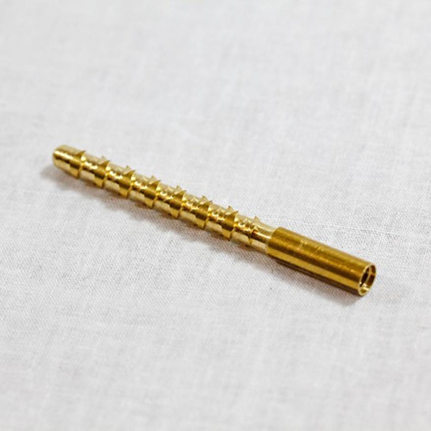 J. Dewey Parker Hale Style Brass Rifle Jag Female Thread 12-28 for .30 Caliber