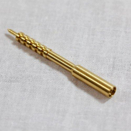 J. Dewey Brass Rifle Jag Female Thread 12-28 .30 Cal/8mm