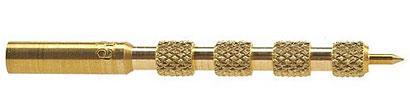 J. Dewey Brass Rifle Jag Female Thread 8-36 .25/6.5mm