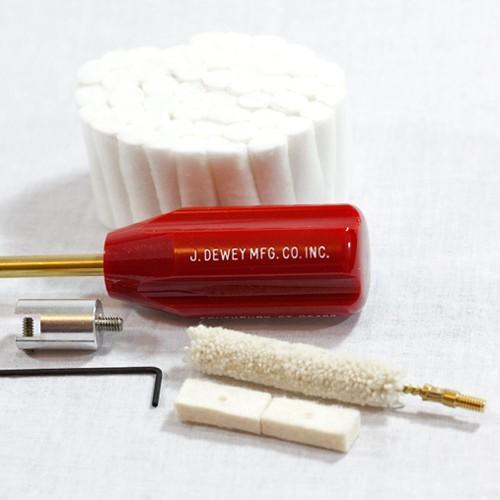 J. Dewey Bolt Action Lug Recess Cleaning Kit with Chamber Rod