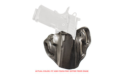 DeSantis Gunhide Speed Scabbard Leather OWB Belt Holster for Springfield Prodigy 4.25", Right Hand, Black