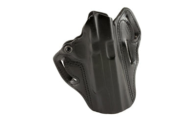 DeSantis Gunhide Speed Scabbard OWB Belt Holster, Fits Springfield TRP Operator .45 Cal, Right Hand, Black Leather 002BAF9Z0