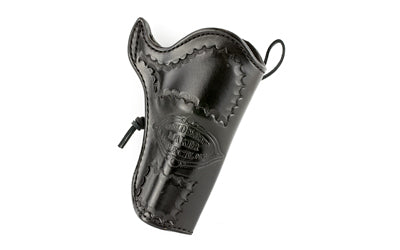 DeSantis Gunhide Doc Holiday Cross Draw Belt Holster, Fits 3.5" Colt SAA, Right Hand, Black Lined Leather 083BC53Z0