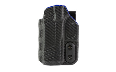 DeSantis Gunhide Slim-Tuk Carbon Fiber Kydex IWB Holster for Glock 43X MOS, Ambidextrous, Blue Kydex Interior
