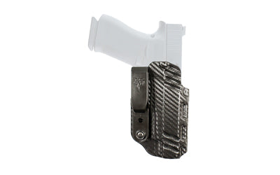 DeSantis Gunhide Slim-Tuk IWB Holster for Glock 48, Ambidextrous, Carbon Fiber Exterior, Blue Kydex Interior