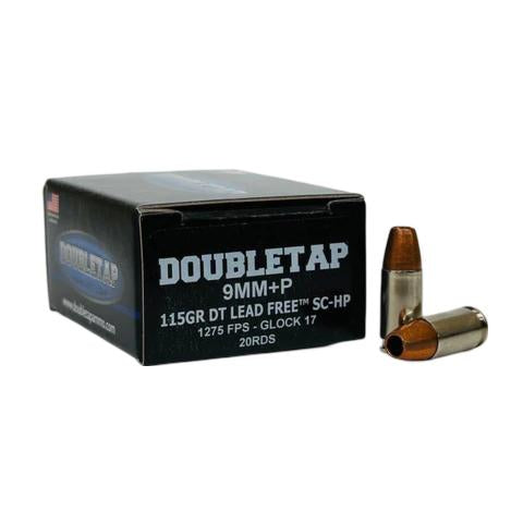 DoubleTap  9mm Luger / Parabellum 124 gr CSHP ammo