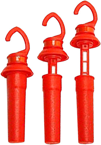 HME Seal-Tite Drop Wick Scent Dispenser Orange 3-Pack