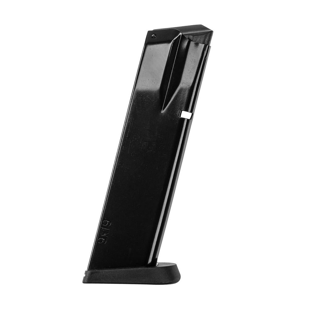 Magnum Research Baby Desert Eagle 9mm Luger Full & Semi-Compact Handgun Magazine Polymer Base 15/rd Black Steel